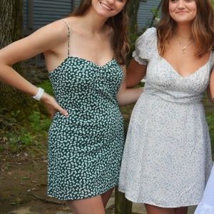 Princess Polly | Green Floral Dress